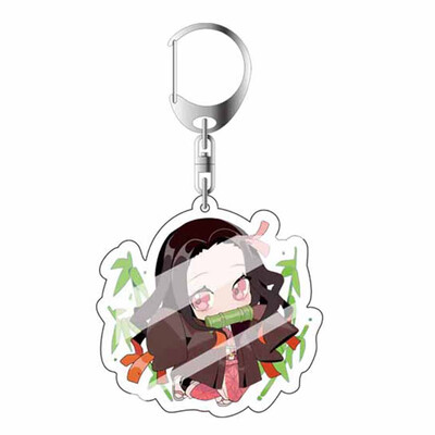 

Fat Bear Anime Demon Slayer Acrylic Keychain Phone Strap Hanging Decor