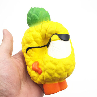 

YIWULASqueeze Jumbo Stress Reliever Soft Pineapple Doll Scented Slow Rising Toys Gifts