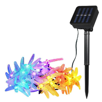 

Solar String Lights 157ft 20 LED Rope Light Dragonfly 8 Modes Multicolor Lights for Party Garden Home Festival Decoration