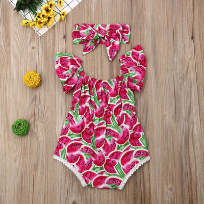 

Newborn Infant Baby Girl Floral Romper Bodysuit Jumpsuit Outfit Playsuit Clothes