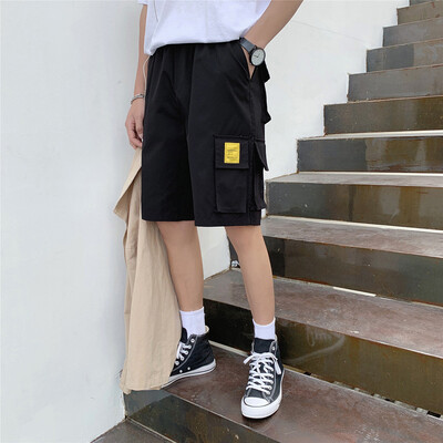 

Gobestart Mens Summer New Style Casual Tooling Multi-Pocket Fashion Short Pants