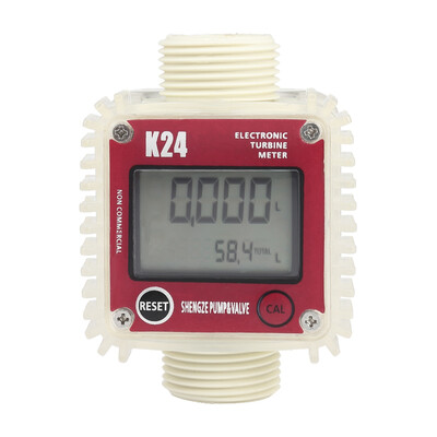 

K24 Digital Turbine Flow Meter for Measuring Gasoline Diesel Kerosene Chemical Liquid