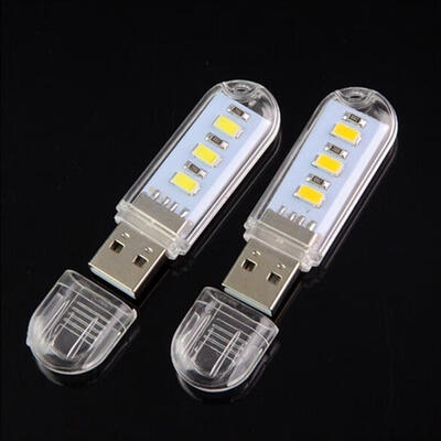 

Flexible Mini USB LED Light Lamp For Computer Notebook Laptop PC Reading Bright