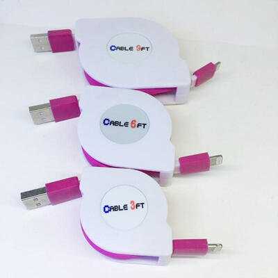 

Lightning To USB Cable 66ft 15A Retractable USB Charging Cable For IPhone  Max X XR 8 7 6s 6 Plus SE 5 5s IPad IPod-2m