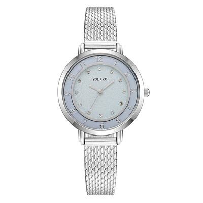 

Fashion Women Watches Roman Numerals Dot Dial Ladies Analog Quartz Wristwatch Casual Strap Simple Clock Relojes Para Mujer