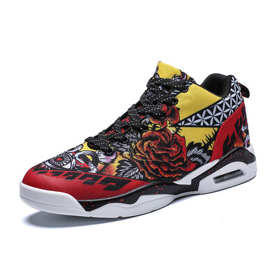 

Trend plus velvet cushion shoes mens cotton shoes fashion youth sports shoes shock absorption basketball shoes