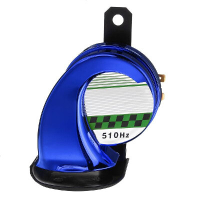 

Universal Car Motorcycle Motorbike Truck Boat 130DB Electric Loud Snail Air Horn Siren Waterproof 12V Blue