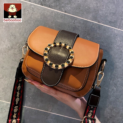 

Shangxin small bag 2019 new Korean version 100 lap broadband small square bag leisure oblique bag fashion girl bag