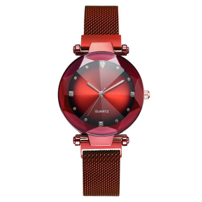 

Korean fashion network red magnet stone ladies watch micro-business explosions lazy Milan fashion watch