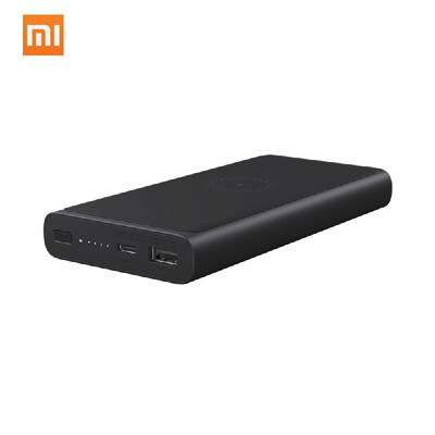 

Xiaomi 10000mAh Quick Charge 30 Power Bank Qi Wireless Charger Poverbank for iPhone Xs MAX for Samsung PLM11ZM