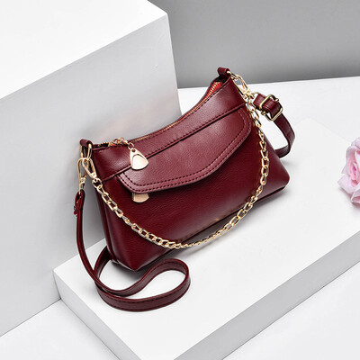 

2019 new style with the same trend of fashion handbags elegant shoulder diagonal bag casual handbag retro bag