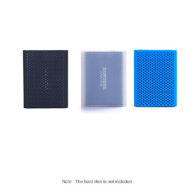 

Hard Drive Silicone Case Hard Disk Non-Slip Protective Cover Scratch & Shock Proof Protector SleeveSSD Sheath for Samsung T5 T3 2