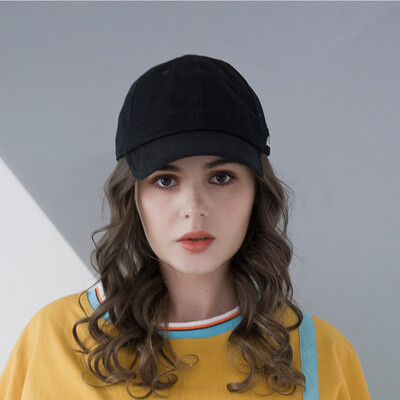 

Lovers baseball cap Korean version with duck tongue cap outdoor sunscreen side letter embroidered summer hat tide