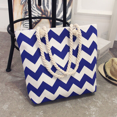 

Summer Shopping Big Bag floral Messenger Bags Women Canvas bohemian style striped Shoulder Beach Bag Female Casual Tote