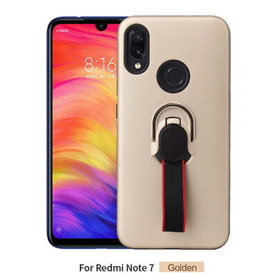 

Magnetic Car Mount Case Xiaomi Redmi Note 7 Finger Phone Ring Holder Case Redmi Note 7 Note7 M1901F7G M1901F7BE Silicone TPU Cover
