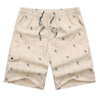 

Tailored Men Spring Summer Print Trunks Quick Dry Beach Surfing Running Short Pant