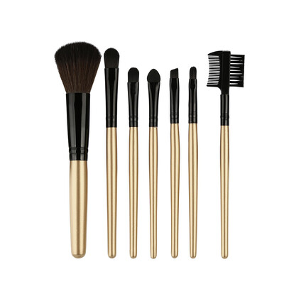 

〖Follure〗7 Pcs Wood Makeup Brush EyeShadow Brush Cosmetics Blending Brush Tool