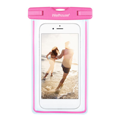 

Waterproof Phone Case Dry Bag Pouch Transparent Touch Screen Cellphone Case for 60" Devices