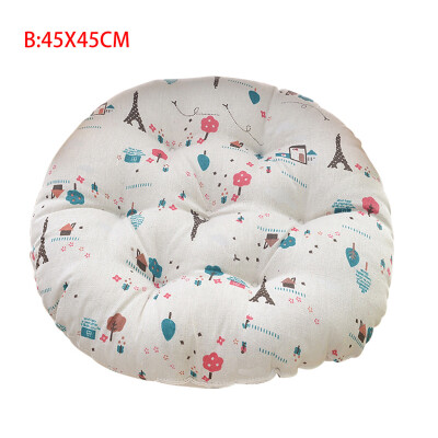 

Gobestart Chair Cushion Round Cotton Upholstery Soft Padded Cushion Pad Office Home Or Car Seat Cushion