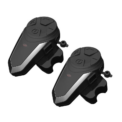 

Bluetooth Motorcycle Helmet Intercom FM Radio MP3 GPS Walkie-Talkie Waterproof Ski Intercom 800-1000m Double Pack