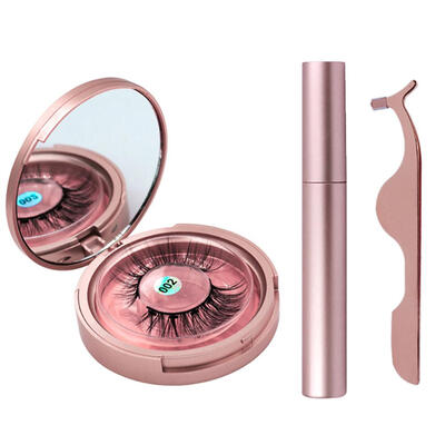 

1 Set Magnetic False Eyelashes Waterproof Natural Makeup Tool wEyeliner