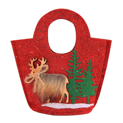 

Toponeto Christmas Snowflake Non-woven Candy Tote