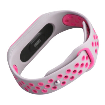 

〖Follure〗Durable Replacement Silicone Anti-off Wristband for Xiaomi Mi Band 3 Smart Watch