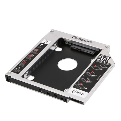 

Universal 25 2nd 127mm SSD Hd SATA Hard Disk Drive HDD Caddy Adapter Bay