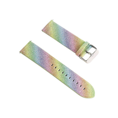 

〖Follure〗Bling Glitter Leather Wrist Strap Replacement Strap Watch Band For Fitbit Versa
