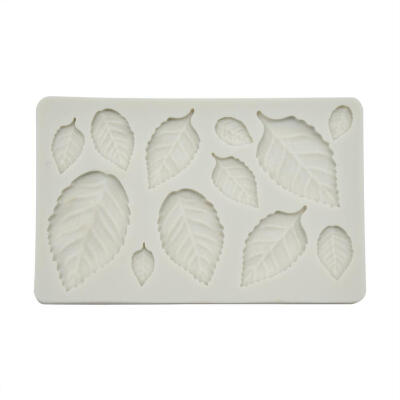 

Rose Leaf Silicone Cake Mold Chocolate Bread Fondant Sugarcraft Clay Molds