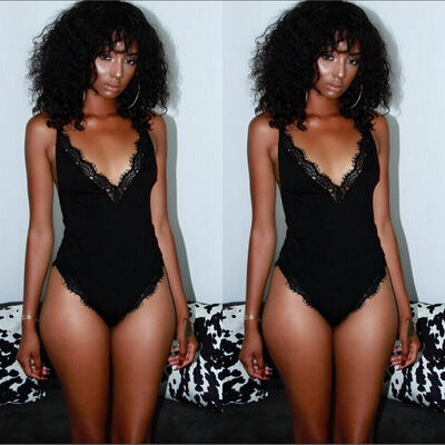 

New Women Ladies Lace Clubwear Playsuit Bodycon Party Jumpsuit&ampRomper Trousers