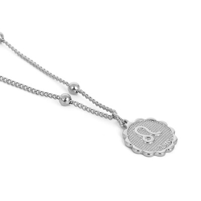 

Star Zodiac Sign 12 Constellation Necklaces & Pendants Choker Beads Coin Necklaces for Women Long Chain Necklace bijoux femme