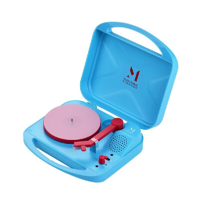 

Portable Record Player for 7-inch Vinyl Turntable Phonograph 2-Speed33 13 45 RPM with Built-in Speaker&Headphone Jack Supp