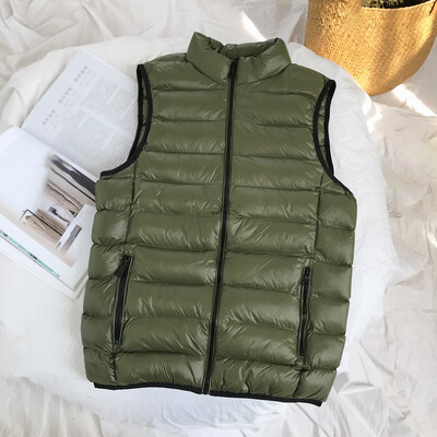 

Mens Autumn Patchwork Pocket Zipper Hooded Removable Sleeveless Vest Top Coat