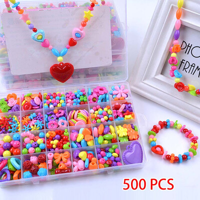 

Colorful Acrylic Bow Bead Diy Beading Hairband Necklace Craft Embelishment