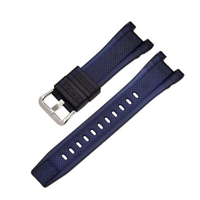 

Resin Strap Mens Pin Buckle Watch Accessories Casio Bracelet Sports Waterproof Belt For GST Series Models