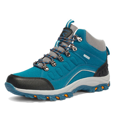 

Autumn&winter hiking shoes for men&women casual couples cotton shoes warm plus velvet outdoor hiking cross-country shoes foreign trade