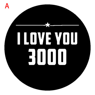 

Gobestart I love You Three Thousand Times Wrap Blanket Round Bathroom Kitchen carpet Diameter 100CM