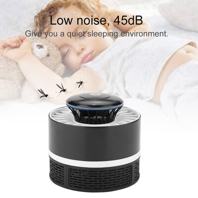 

Black Safe Electronic USB UV Lamp Light Indoor Mosquito Kill Buzz Fly Insect Bug Killer