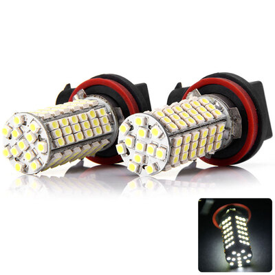 

2 PCs - Sencart H8 H11 PGJ191 H9 102 SMD-3528 LEDs 7W Car Forward Light Fog Lamp White Light
