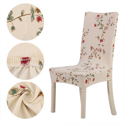 

Greensen Chair Cover Home Chair Cover Polyester Print Elastic Chair Cover Removable Protective Covers for Home Wedding Hotel