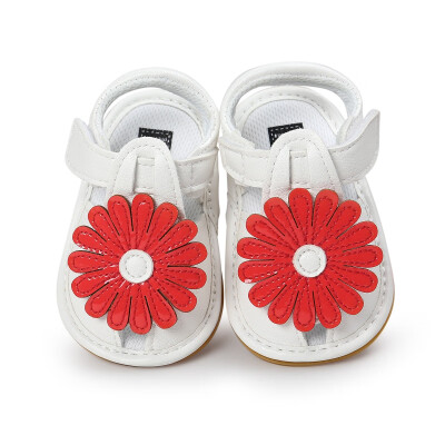 

Summer Baby Girls Sandals Shoes Toddler Infant Children Kids Flower Shoes kids girls white sandals