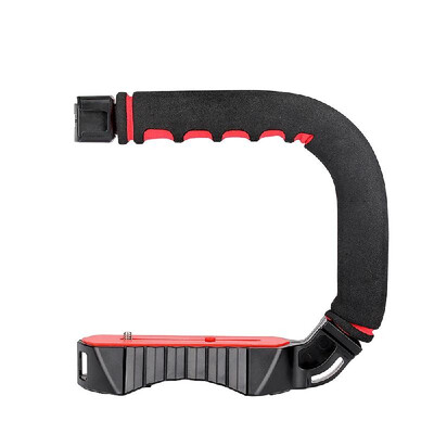

Ulanzi U-Grip PRO U Shape Bracket Video Handle Handheld Stabilizer Grip Holder with 14 Inch Screw Cold Shoe Mount for DSLR SLR Ca