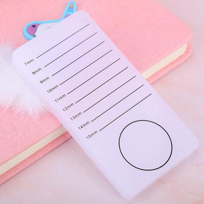 

Greensen Acrylic Grafting False Eyelashes Pallet Stand Extension Eyelash Scale Board White