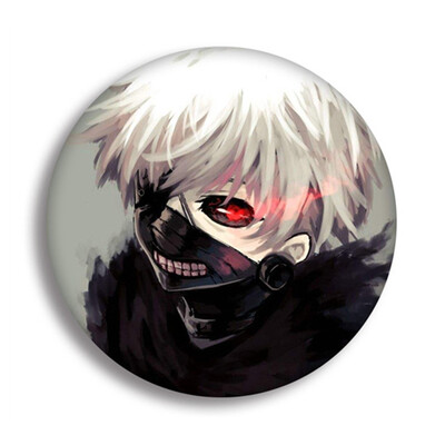 

Japan Anime Tokyo Ghoul Album Brooch Pin Badge Accessories for Clothes Hat Backpack Decoration Men Women Boy Girl