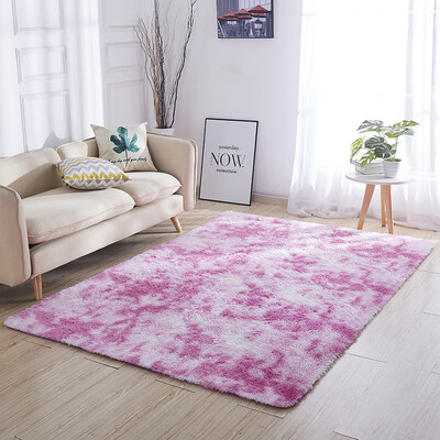 

Wei Ya silk carpet PV velvet tie dyed printing carpet living room study bedside bedroom carpet manufacturers wholesale 14177