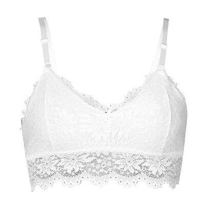 

〖Follure〗1PC New Women Lace Plus Size Vest Wireless Bra Lingerie Sexy Underwear Camisole