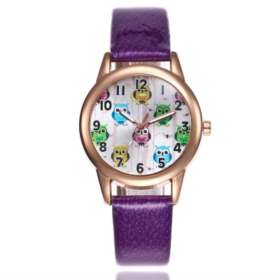 

European&American fashion ladies tree belt watch watch