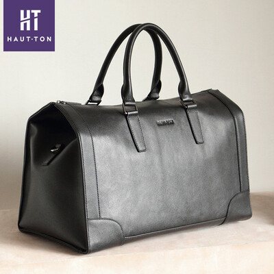 

Handbag mens leather large-capacity travel bag short-distance luggage bag top layer leather travel baggage bag mens ba