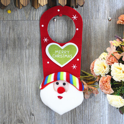 

Toponeto Merry Christmas Ornament Home Decoration Tree Door Hang Children Gifts Nonwoven